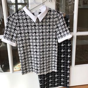 Alice & Olivia Two-Piece Sweater Suit